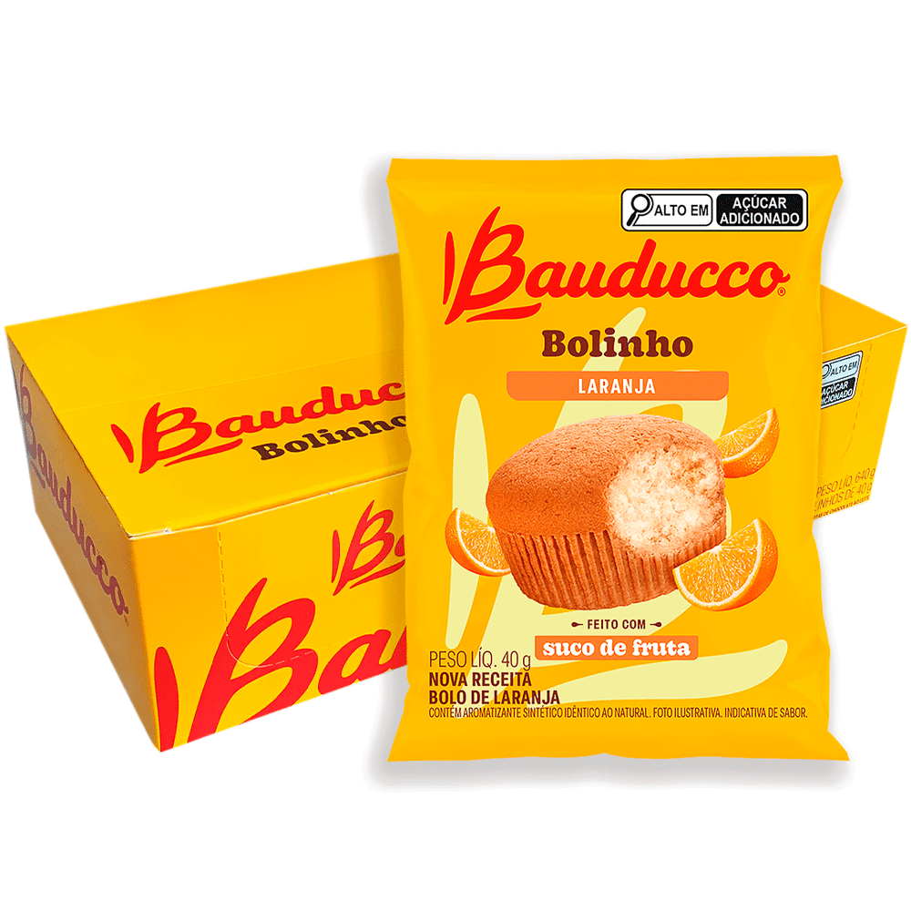 Bauducco Bolinho: Laranja (640g)